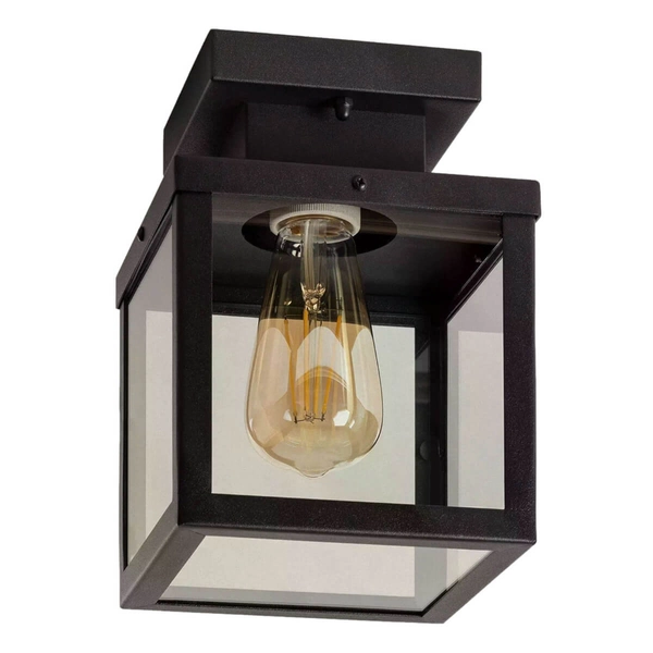 Sufitowa lampa zewnętrzna Gardena Moderno ABR-KZKP-E27 Abruzzo IP44 czarny