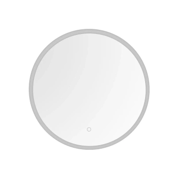 Łazienkowe lustro naścienne 80cm D2311-80 LED 36W CCT okrągłe IP44 srebrny