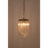 Wisząca lampa Murano JD9607-S.CHROM kryształowa chrom