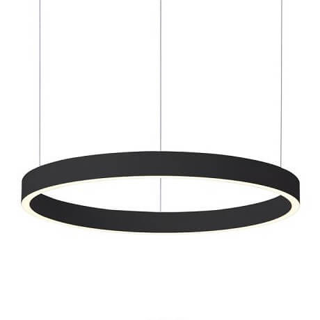 Metalowa lampa zwis Brasco PND-56215D-060RPP-BK-3KS4K-TRDIMM Italux LED 60W 3000-4000K czarny