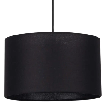 Trójobwodowa lampa szynowa wisząca Tracer 10689 tuba klosz czarny