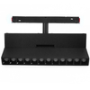 Lampa do szyn magnetycznych 3-fazowych 483 Domeno LED 12W 3000K czarna