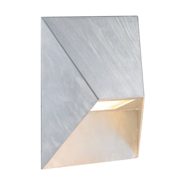 Metalowa lampa elewacyjna Pontio 2218171031 na taras IP54 cyna