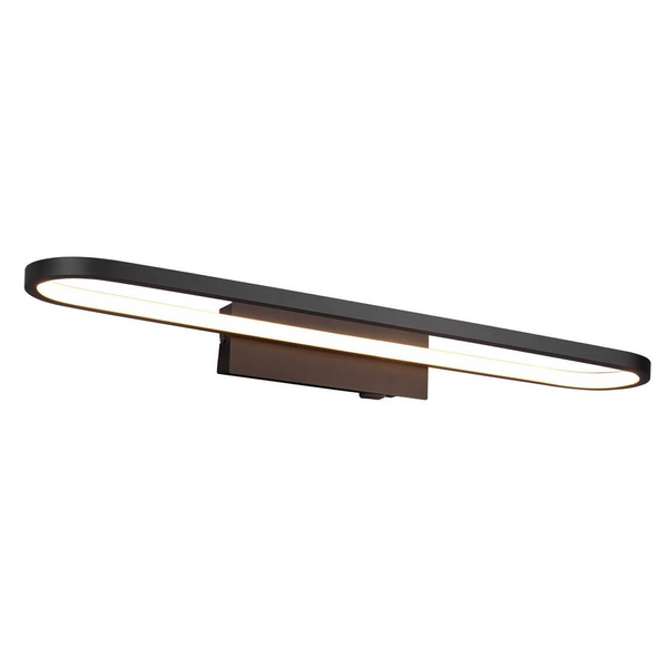 Ścienny kinkiet GIANNI 283779132 Trio LED 22W 3000K IP44 nad lustro czarny