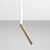 Nowoczesna lampa sufitowa STICK 1067PL_G_M Aldex tuba regulowana złota