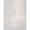 Lampa ścienna do salonu DENVERA LE45477 LED 48W 3200K ramki białe