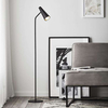 Stojąca LAMPA podłogowa PEAK 107900 Markslojd metalowa OPRAWA regulowana tuba czarna