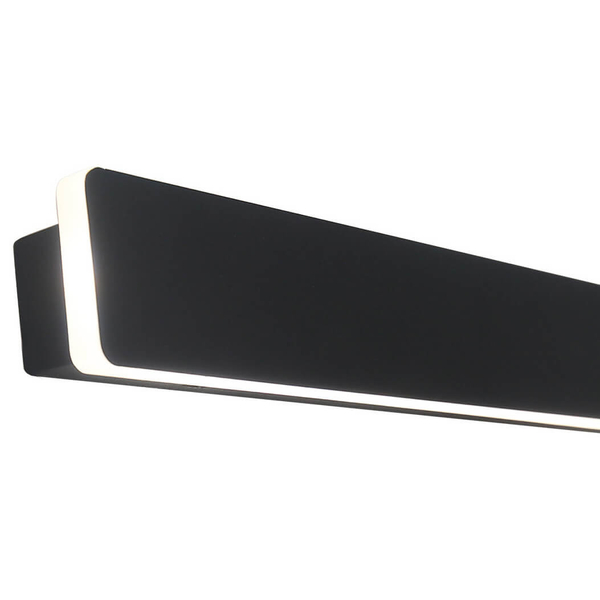 Ścienny kinkiet Bodo LP-789/1W 90 BK LED 12W 3000-6000K IP54 czarny