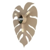 Dekoracyjna ścienna lampa Monstera Sabia 10626 liść monster beżowy