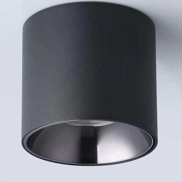 Okrągła lampa sufitowa Vaiolett DL15B-NW downlight LED 15W 4000K czarny