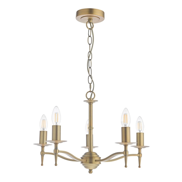 Żyrandol regulowany Marble MAR0545-EH Dar Lighting świecznikowy zwis mosiężny