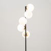 Lampa podłogowa do salonu Piano 50365 Sigma kule balls białe czarne