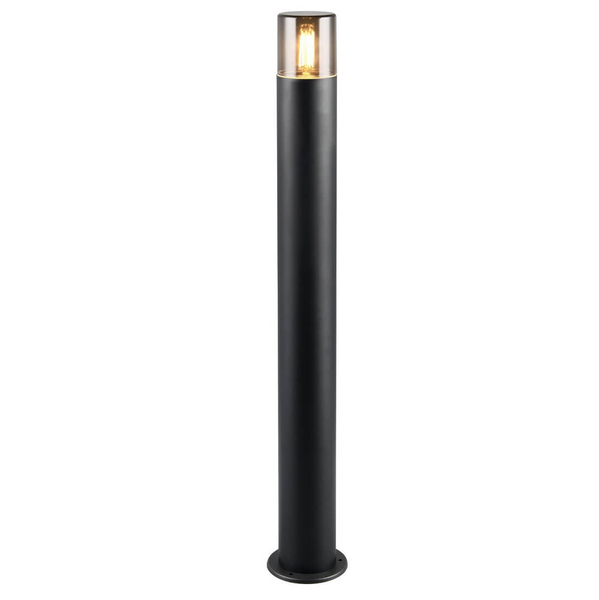 Zewnętrzna lampa stojąca z czujnikiem Hoosic 424060132 IP44 czarny