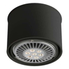 Spot LAMPA sufitowa MIKI 7017 Shilo natynkowa OPRAWA plafon okrągły czarny