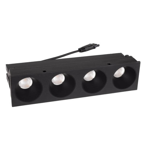 Sufitowy moduł podtynkowy MODULAR HM180 4L Maxlight LED 12W 3000K czarny