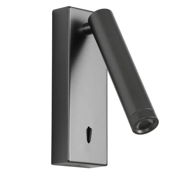 Regulowany kinkiet ścienny Cali WL-21017-GR LED 2,5W 3000K podłużny szary