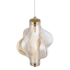 Zwisająca ledowa lampa Elva 18212 LED 8W 3000K metalowa mosiądz