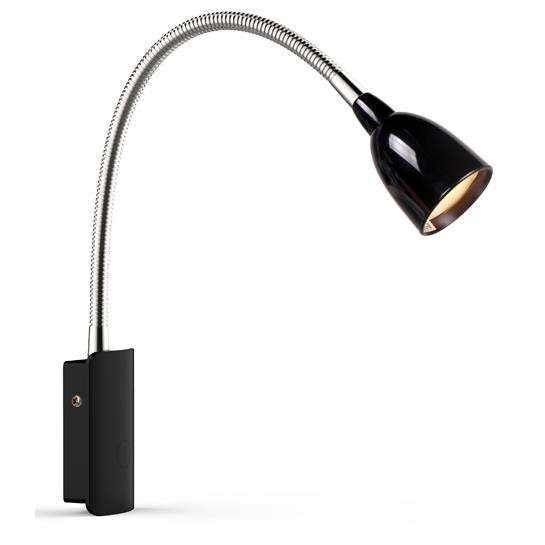Regulowana LAMPA ścienna TULIP 105939 Markslojd kinkiet OPRAWA na peszlu LED 2,5W 3000K do czytania biała