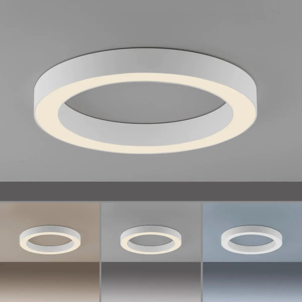 Sterowana pilotem lampa sufitowa PURE LINES biała 6310-16 1xLED 21W 2200-5500K CCT