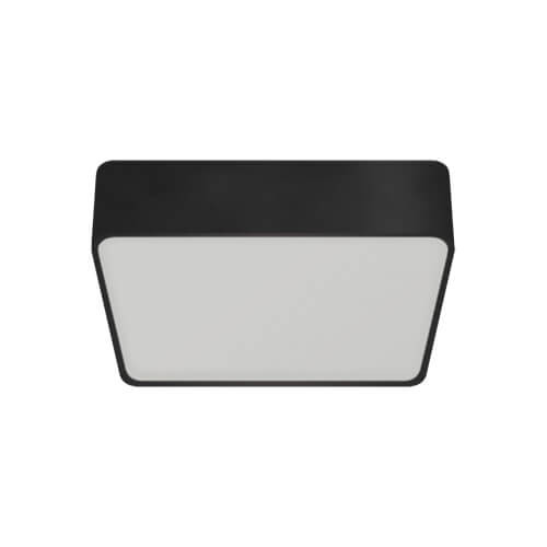 LAMPA sufitowa TOTEM LED D 03929 Ideus kwadratowa OPRAWA metalowa LED 16W 4000K plafon czarny