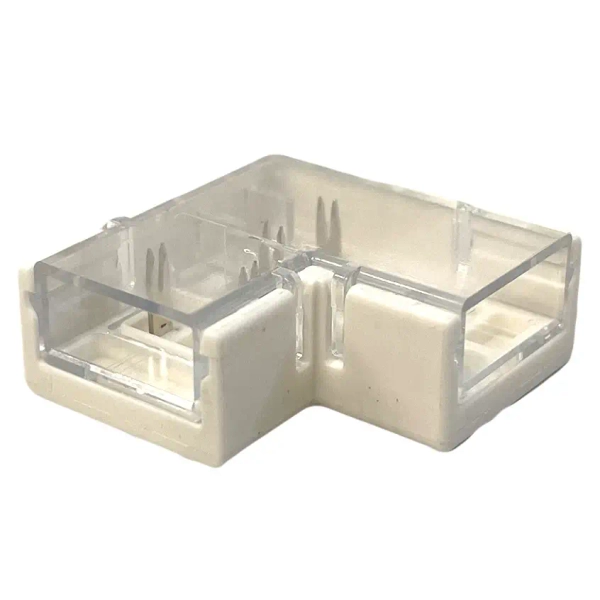 Narożny łącznik do taśm LED 1420 moduł 48V IP68 biały
