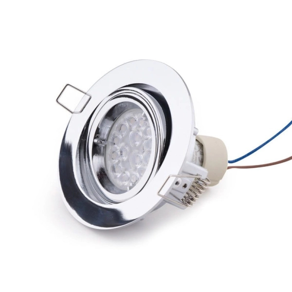 Podtynkowy spot sufitowy Fine H0038 Maxlight do kuchni metal chrom