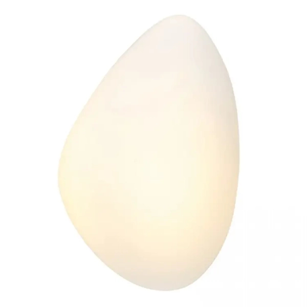 Szklana ścienna lampa 20137 LED 5W 3000K łezka biała