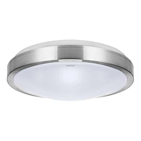 LAMPA sufitowa ALEX 03563 Ideus natynkowa OPRAWA okrągła LED 18W 4000K plafon IP44 srebrny biały