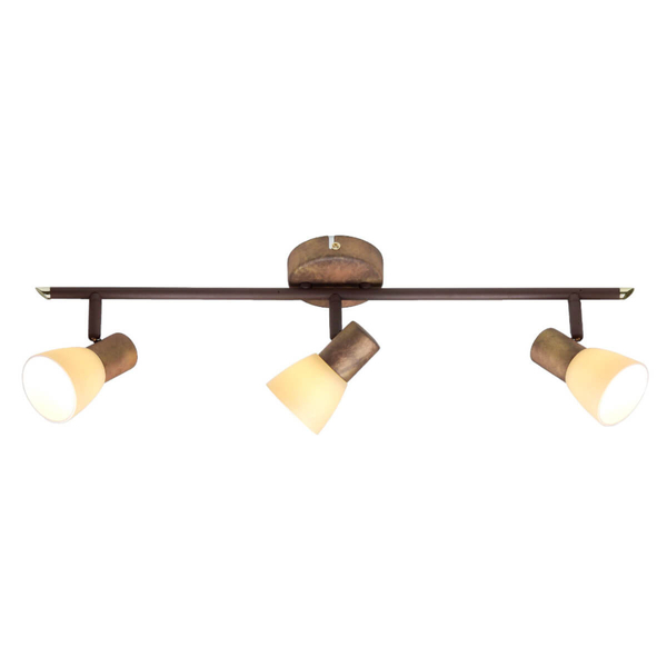 Sufitowa lampa na belce Luca 35816/56 szampańska miedziana