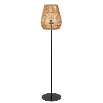 Lampa podłogowa NERIDA 03845/81/72 IP44 do salonu drewniany