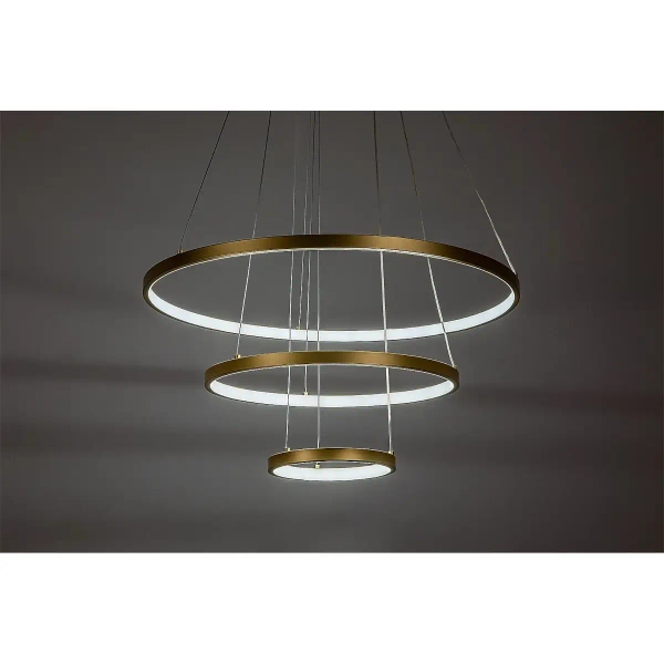 Modernistyczna lampa wisząca Beliza 72349 LED 90W 3000-6500K złoty