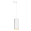 Industrialna lampa wisząca 1-fazowa szynowa Pipe Track ML2125 biały