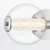 Ścienna lampa Atomo QN-ATOMO-3W-PC LED 13W 3000K IP44 bubble srebrny