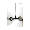 Modernistyczna lampa wisząca Alure bubbles LED 15W czarna