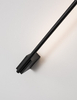 Nowoczesny kinkiet salonowy Buin LED 15W 3000K natynkowy czarny