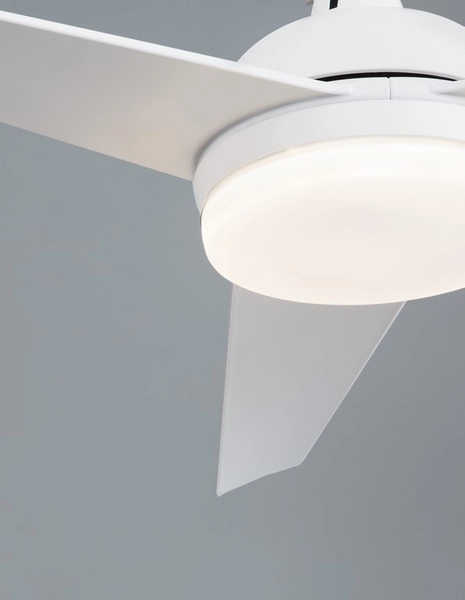 Lampowentylator na sufit FLOW LE42549 Luces Exclusivas LED 18W 3000K biały