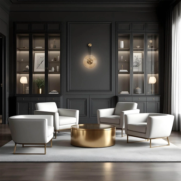 Kinkiet ścienny jadalniany Bell LP-1702/1W AM LED 8W 3000-6000K bursztynowy