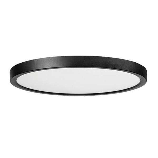 Łazienkowa lampa sufitowa Panka AZ5368 32W okrągła czarna