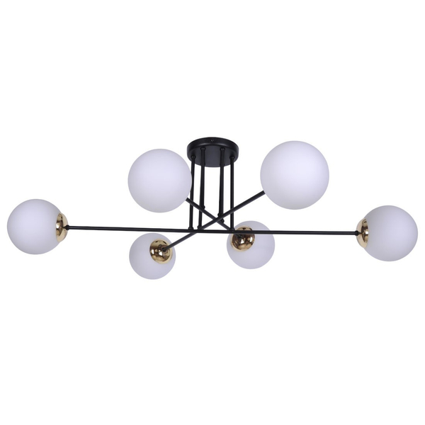 Lampa sufitowa ISLA K-4915  Kaja sticks białe czarne