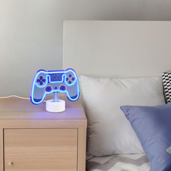 Stojąca lampka Control R55911101 LED 2W pad biały niebieski