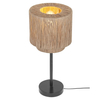 Stołowa lampa ekologiczna SMILLA 566800136 boho beżowa czarna