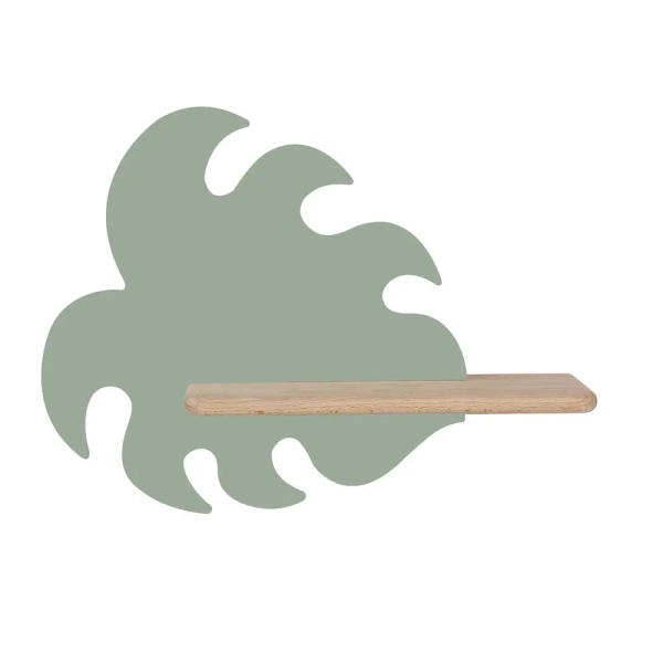 Kinkiet ścienny Monstera 21-01023 półeczka LED 5W liść zielony