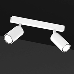 Minimalistyczna lampa sufitowa Hudson MLP8802 biała