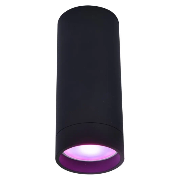 Lampa sufitowa STAG 8304801012 Lutec LED 4,7W 2700-6500K RGB tubka czarna
