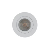 Lampa sufitowa AURA białe oczko regulowany kąt podtynkowe 1xGU10 IP65 10572