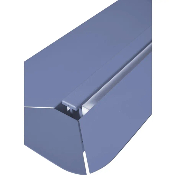 Naścienna lampa YOTTSU YWB690004 niebieska aluminium LED 17W 4000K belka do salonu