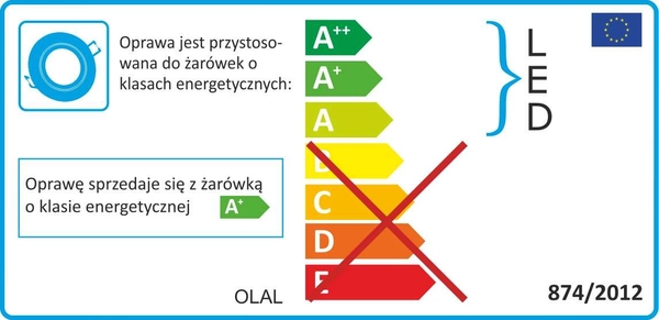 Wpuszczane LAMPY sufitowe SUN OLAL 305268 Polux zestaw 3 OPRAW podtynkowych LED 10,5W 3000K do zabudowy srebrne