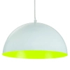 LAMPA wisząca HEMISPHERE FLUO S 5713 Nowodvorski metalowa OPRAWA zwis kopuła biała żółta