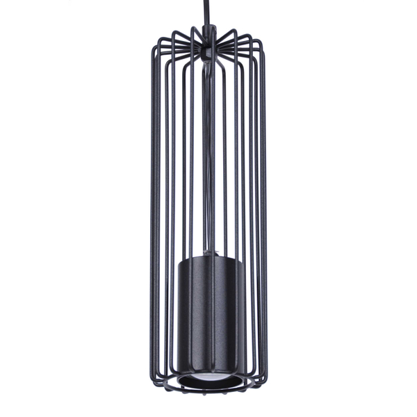 Ścienna lampa Falcon K-4934 drut do przedpokoju czarny