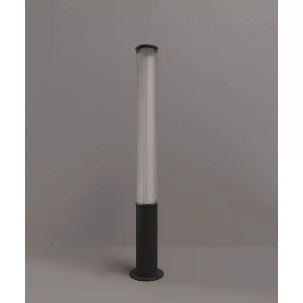 Słupek ogrodowy GARDENIA czarny F0064 LED 25W 3000K IP65 tuba